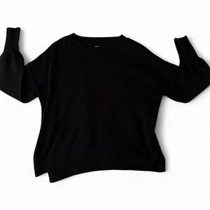 Black sweater. SO brand. Size small.